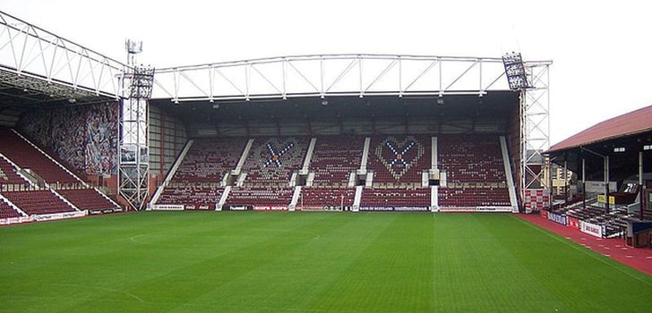 สนามแข่ง Tynecastle Stadium 